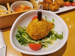 酥炸猪肉裹温泉蛋-胜博殿日式炸猪排(西红门店)