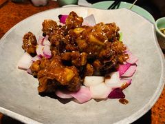 雪花糖醋里脊-绿茶餐厅(蓝色港湾店)