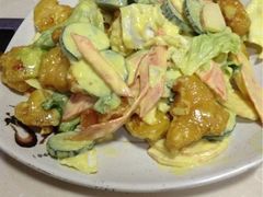 炸鸡色拉-郑阿姨的家·이모네·韩料&烤肉(武川路店)