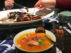 上汤西兰花-绿茶餐厅(布吉万象汇店)