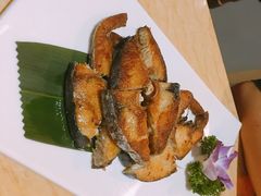 香煎马鲛鱼-龙泉人椰子鸡.糟粕醋.海南菜(三亚旗舰店)