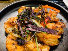 黑椒紫苏炒海虾-美奈小馆·东南亚菜(福田星河COCO Park店)