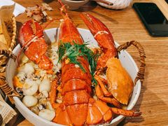 波龙膏蟹面-十面欢腾·海鲜面·台式Bistro(长乐路店)