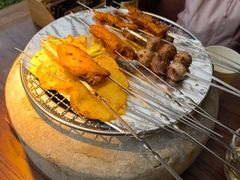 -拾光与烟火丨炭火串烧·自贡小活鲜(西村大院店)
