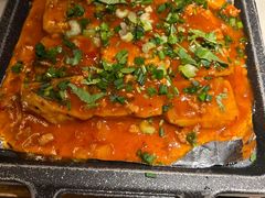 铁板包浆豆腐-绿茶餐厅(松江万达店)