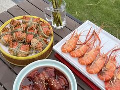 -七的湖·晚芳亭·阳澄湖农家菜·大闸蟹(莲花岛店)