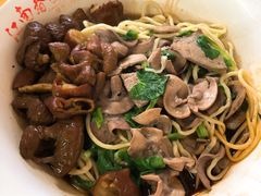 干拌腰子大肠面-泰顺江南春面馆