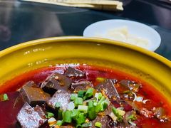 酸辣羊血-祖传曾羊肉饭店