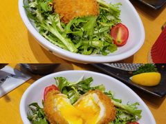 酥炸猪肉裹温泉蛋-胜博殿日式炸猪排(西红门店)