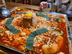 鱼饼火山炒年糕-包装马车·韩国料理·포장마차