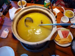 养颜花胶鸡-捞围鲜·港式打边炉(海阳路店)