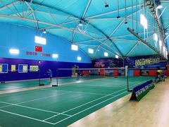 羽毛球胶垫场地-佰德观岚记羽毛球馆