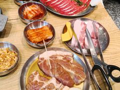 刀鞘五花肉-姜虎东白丁烤肉(苏州中心店)