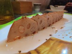 胭脂桂花红米藕-蘑菇私房菜小馆(杨家坪西城天街店)
