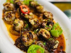 豉汁柚皮蒸蟮-香云轩·顺德菜(香云纱园林酒店店)