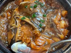 双合砂锅碟鱼头-双合园·海鲜水饺青岛菜(万佳广场店)