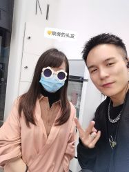 -I+造型烫发染发