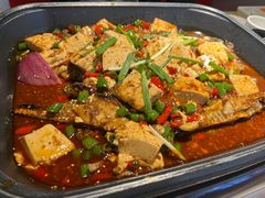 豆花烤鱼-彼酷哩活鱼现烤(中原万达店)