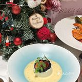 这家西餐厅的圣诞氛围浓度达到了1000%