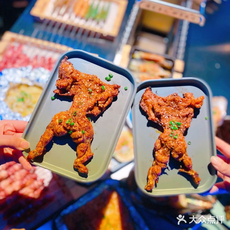沉静式裸眼3D 全息投影餐厅🍴撸串撸出了新高度