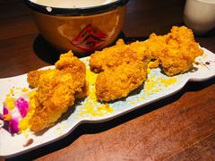 蛋黄焗鸡翅-意满花千醉(金茂览秀城店)