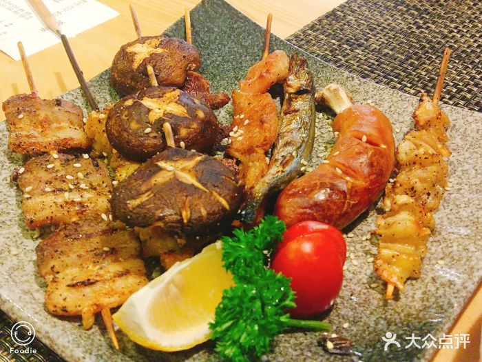 盛岚·酱子料理(莱蒙店)烤串拼盘图片 - 第134张
