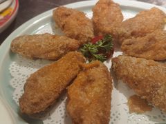 蛋黄鸡翅小份-新白鹿餐厅(松江开元地中海店)