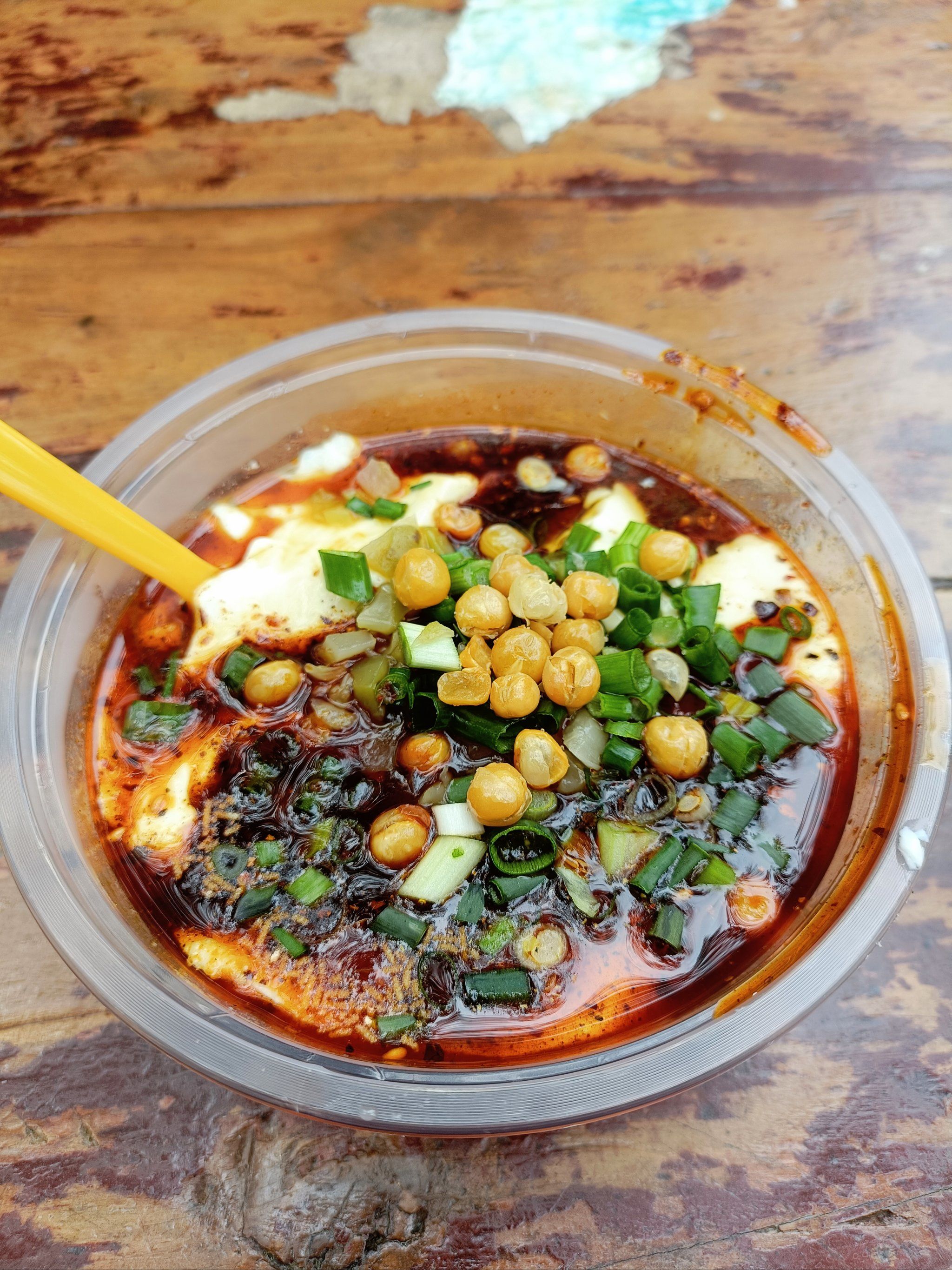 重庆的辣豆花,一口气能炫n碗