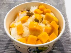 鲜芒果炼乳刨冰-梁子刨冰王(鞍山西道店)