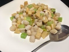 竹笋尖扇贝-开海·红岛海鲜虾水饺(石老人店)