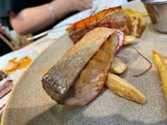 香煎三文鱼扒芥末籽汁-卡朋西餐(悦汇城店)