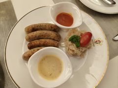油煎丹麦皇冠猪肉肠-马迭尔西餐厅(中央大街店)