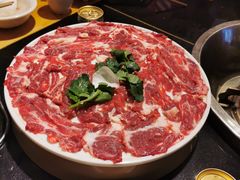 现切黄牛肉-一斗火锅·招财羊毛肚(北温泉九号店)