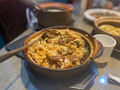 窝蛋牛肉煲仔饭-丁海记粤式大排档(春熙店)