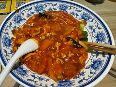 西红柿鸡蛋拌面-山西刀削面
