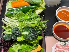 生菜拼盘-韩屋韩国料理(天山路店)