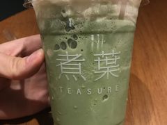 抹茶冰沙-煮叶(悠唐广场店)