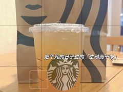 冰摇桃桃柠檬茶-星巴克(北京南站第二店)