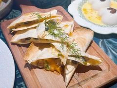 罗勒熏肠乳酪薄饼-第101座花园餐厅(湖滨88店)