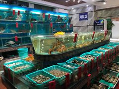 水产区-海大大蒸汽海鲜餐厅·粤菜·特色小炒(欢乐颂店)