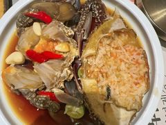-草家酱蟹炭火烤肉店(珲春南路一店)