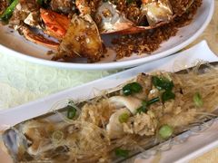 蒜茸粉絲蒜蟶子皇-喜记避风塘炒辣蟹(旗舰店)