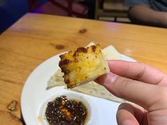 地锅馍-小小河边鱼(天润城店)