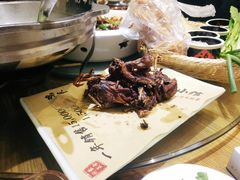 鹌鹑-山沟沟羊小馆&烤全羊羊肉汤(麦岛店)