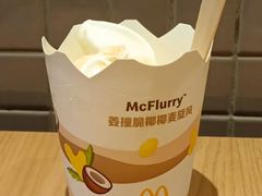 姜撞脆椰椰麦旋风-麦当劳(天权路店)