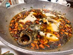 沸腾水煮鱼小例-老爷庙风味美食府(魏都大道店)
