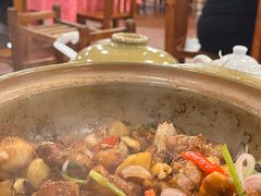 啫啫鸡煲-侠成水上农庄(工业大道店)