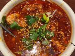 冒脑花-成都你六姐·牛肉冒菜(城市集市合生汇店)