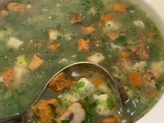 鲜溜荠菜章鱼丸羹-米仓食堂(皇庭广场店)