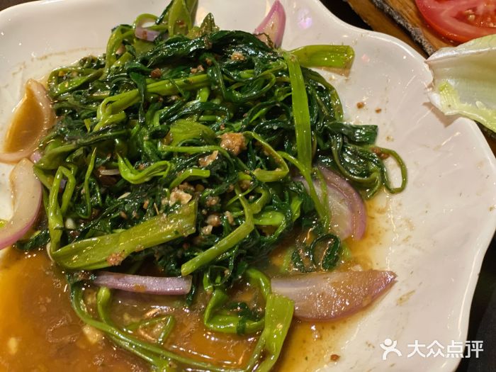大头虾越式风味餐厅(光明广场店)马拉盏炒通菜图片